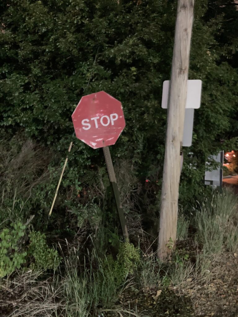 stop sign